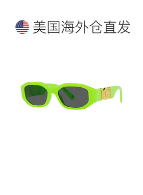 自营Versace几何全轮辋太阳镜，白色镜框和深灰色镜片Vk4429U314/