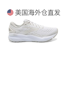 自营Brooks Ghost 16 120407-1B-151 Sneaker Women's White Gray