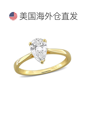自营Mimi & Max 1ct TW Pear-Shape Lab-Grown Diamond Solitaire