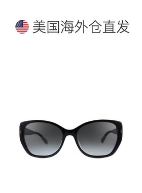 Kate Spade KS AUGUSTA/G/S 3H2 WJ 女式方形太阳镜 - 黑粉色 【