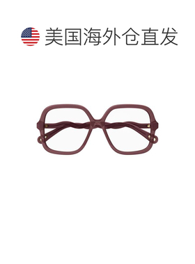 自营chloeCh0091o Oversized Square Frames - white 美国奥莱直