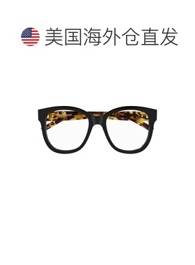 自营saint laurentOversized Square Sunglasses with Tortoisesh