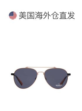 自营Shinola Grey Pilot Unisex Sunglasses SH2101S 784 56 - mu