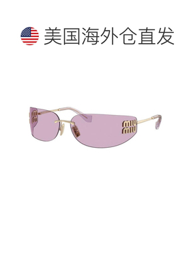 自营miu miuMUA51S ZVN90O淡金色/粉红-淡金色 美国奥莱直发