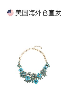 自营 eye candyAmata Statement 项链 - 薄荷色 - 蓝色 美国奥莱