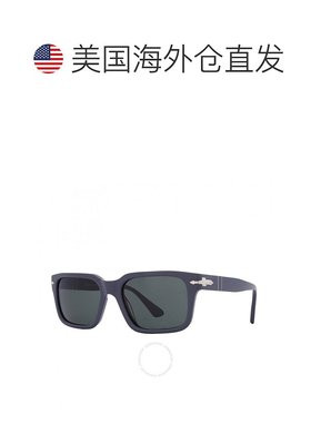 美国直邮Persol 绿色矩形男女通用太阳镜 PO3272S 117331 55