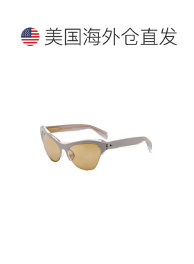 自营Rag & Bone Women's White Crystal 61mm Sunglasses - white