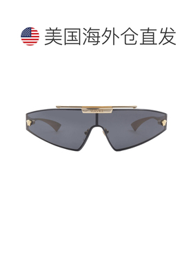 自营Versace Grey Shield Ladies Sunglasses VE2265 100287 44 -