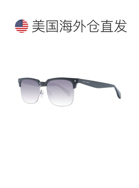 自营Ted Baker Acetate & Metal Men's Sunglasses - black 美国