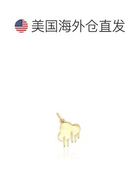 自营 the loveryMini Gold Rain Charm - 14k yellow gold 美国奥
