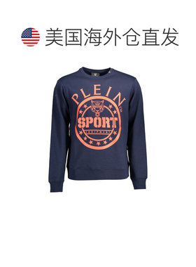 自营Plein Sport Cotton Men's Men's Sweatshirt - blue 美国奥