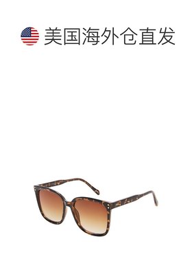 自营Fossil Women's Square Sunglasses - multi 美国奥莱直发
