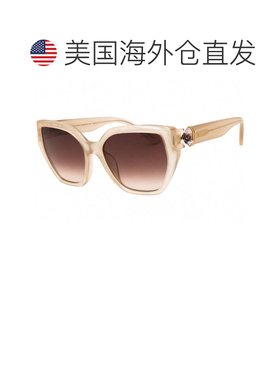 自营swarovskiSK6044U 103413乳白色米色/棕色渐变-乳白色米色 美