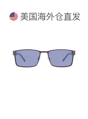 自营Tommy Hilfiger Silver Rectangular Men's Sunglasses TH 20
