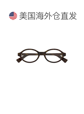 自营bottega venetaBv1367o圆形龟形眼镜-灰色 美国奥莱直发