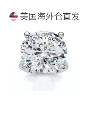 自营pompeii3Certified 10 1/3Ct Round Diamond Engagement Ring