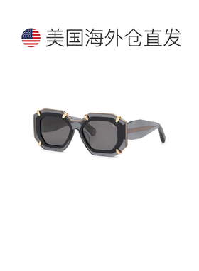自营philipp pleinSPP098V 0819闪亮透明灰色/灰色-闪亮透明灰色