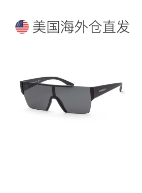 自营Burberry Men's 38 mm Black Sunglasses - matte black 美国