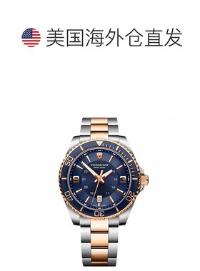 自营Victorinox Men's Maverick Large Blue Dial Watch - blue