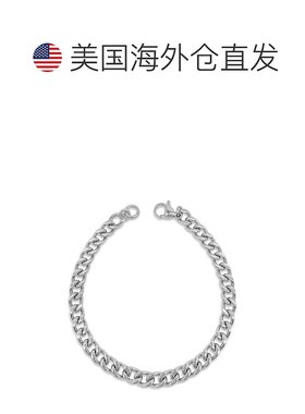 自营 adornia7 毫米古巴链手链银 9\