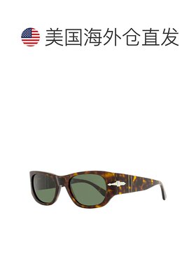 自营 Persol Unisex Rectangular Sunglasses PO3307S 24/31 Hava