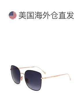 自营 Isabel Marant女式58毫米黑金太阳镜-黑金 美国奥莱直发