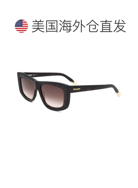 自营Missoni女式56毫米红色太阳镜-哈瓦那 美国奥莱直发