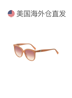 自营Longchamp Women's 54mm Rose Sunglasses - rose 美国奥莱直