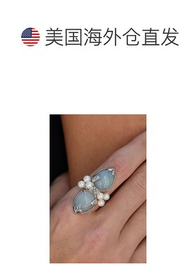 自营savvy cie jewels 纯银翡翠 &Fwp 灰色 美国奥莱直发