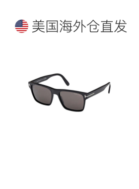 自营Tom Ford女士FT1082 54mm偏光太阳镜-黑色 美国奥莱直发