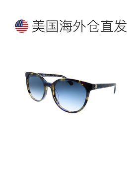 自营Kate Spade KS MELANIE/S PJP 08女士椭圆形太阳镜-蓝色 美国