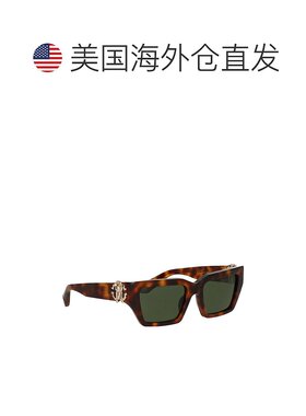 自营 Roberto Cavalli中性款SRC016M 02BP太阳镜-图案 美国奥莱直