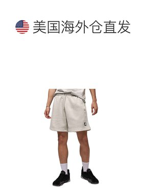 自营Jordan Brooklyn Fleece Men's Graphic Shorts - white 美国