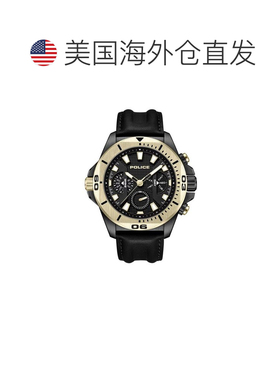 自营Police Artificial Leather Dress Men's Watch - black 美国