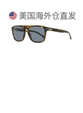 自营Boss Men's Flat Top Sunglasses B1599/S 086IR Havana 56mm