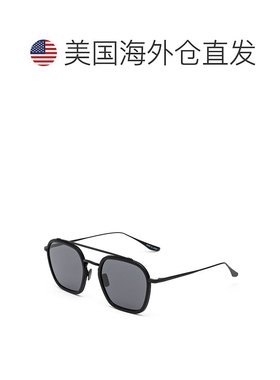 自营 Belstaff 不锈钢男士太阳镜 - 黑色 美国奥莱直发