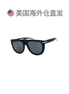 自营hugo bossBOSS 1655/S 0807 IR黑色/灰色-黑色 美国奥莱直发