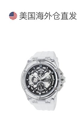 自营Invicta Men's Racing 46mm White Quartz Watch - white 美