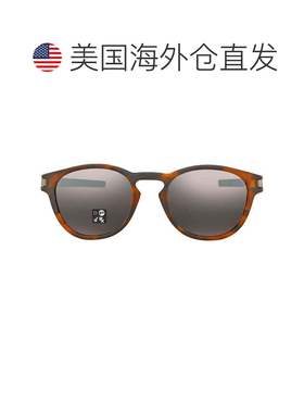 自营Oakley Latch Prizm Black Oval Unisex Sunglasses OO9265 9