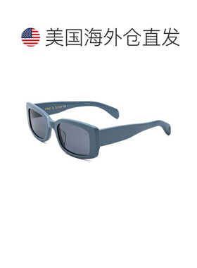 自营rag & boneRag&Bone中性款52mm蓝色太阳镜-蓝色 美国奥莱直发
