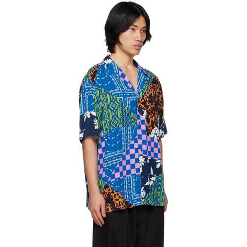 1h可退 【美国直邮】marcelo burlon 男士 衬衫 - 图0