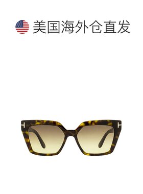 tom ford汤姆福特女士 Winona 太阳镜 TF1030 52F 哈瓦那 53 毫米