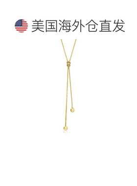 自营RS Pure by Ross-Simons Italian 14kt Yellow Gold Lariat K