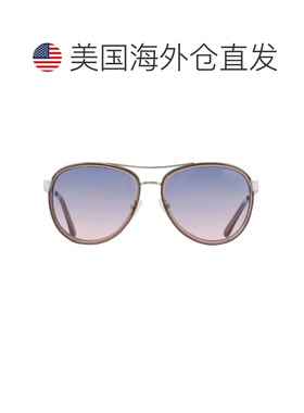 自营Guess Factory Smoke Pilot Ladies Sunglasses GF6188 20B 5