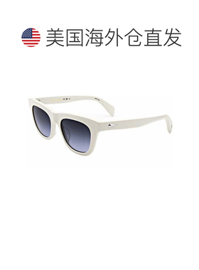 自营rag & boneRag&Bone中性款52mm白色太阳镜-白色 美国奥莱直发