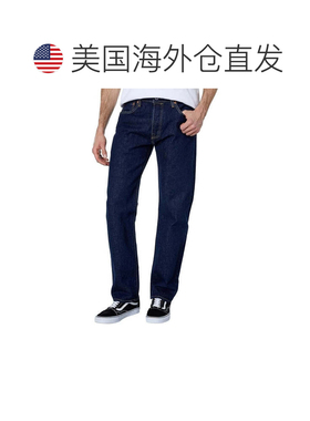 自营Men's Levi's 501 Original Jeans  Blue Cotton 5-Pockets S