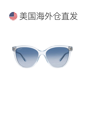 自营salvatore ferragamoFerragamo Blue Gradient Cat Eye Ladie