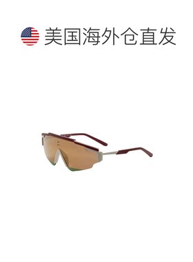 自营Nike Unisex 64 mm Red Sunglasses - night maroon 美国奥莱