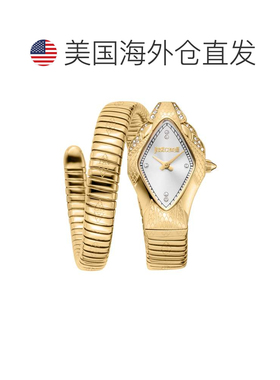 自营Just Cavalli Women's Snake 316L Stainless Steel Watch -