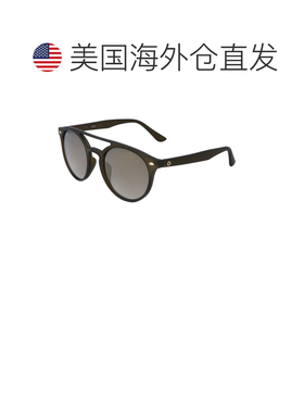 自营Guess Men's 51 mm Grey Sunglasses - matte light 美国奥莱